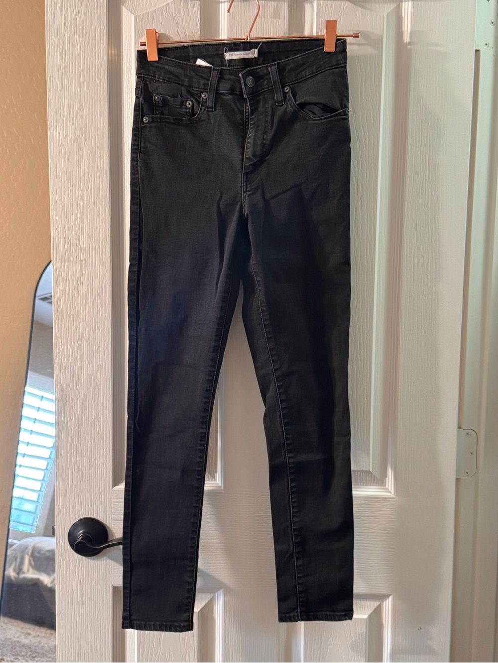 Levi Strauss High Rise Skinny Jeans